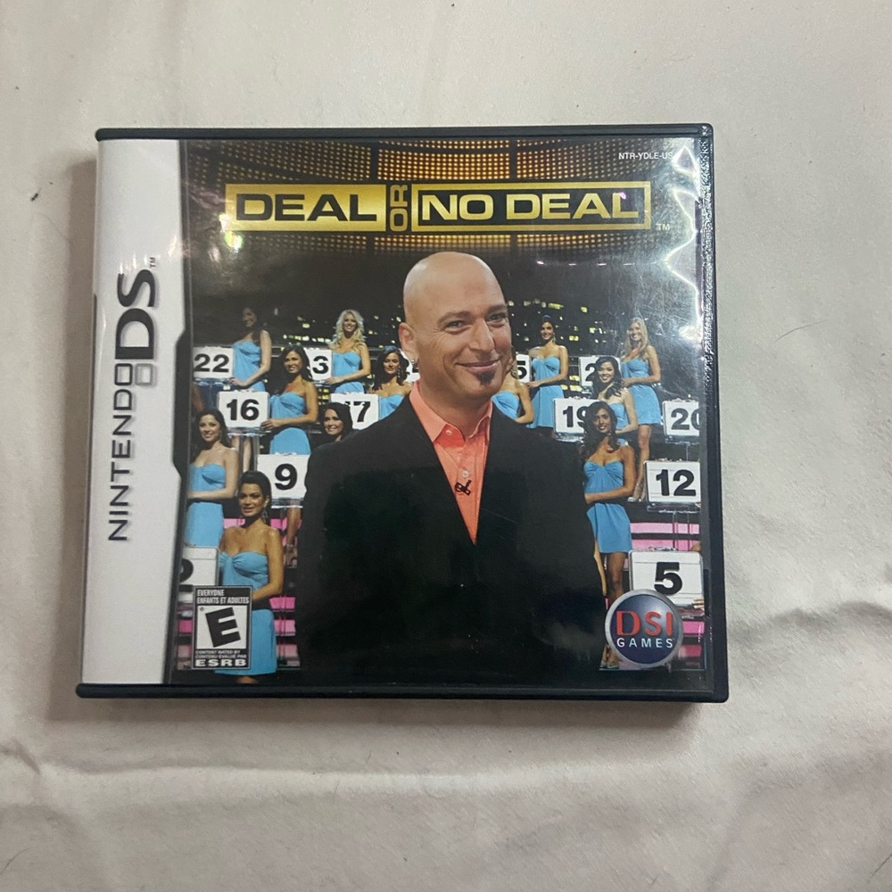 ☾.݁ᛪ༙ 3/$20 🕹️🎮 Deal or No Deal Nintendo DS Game - CIB + TESTED